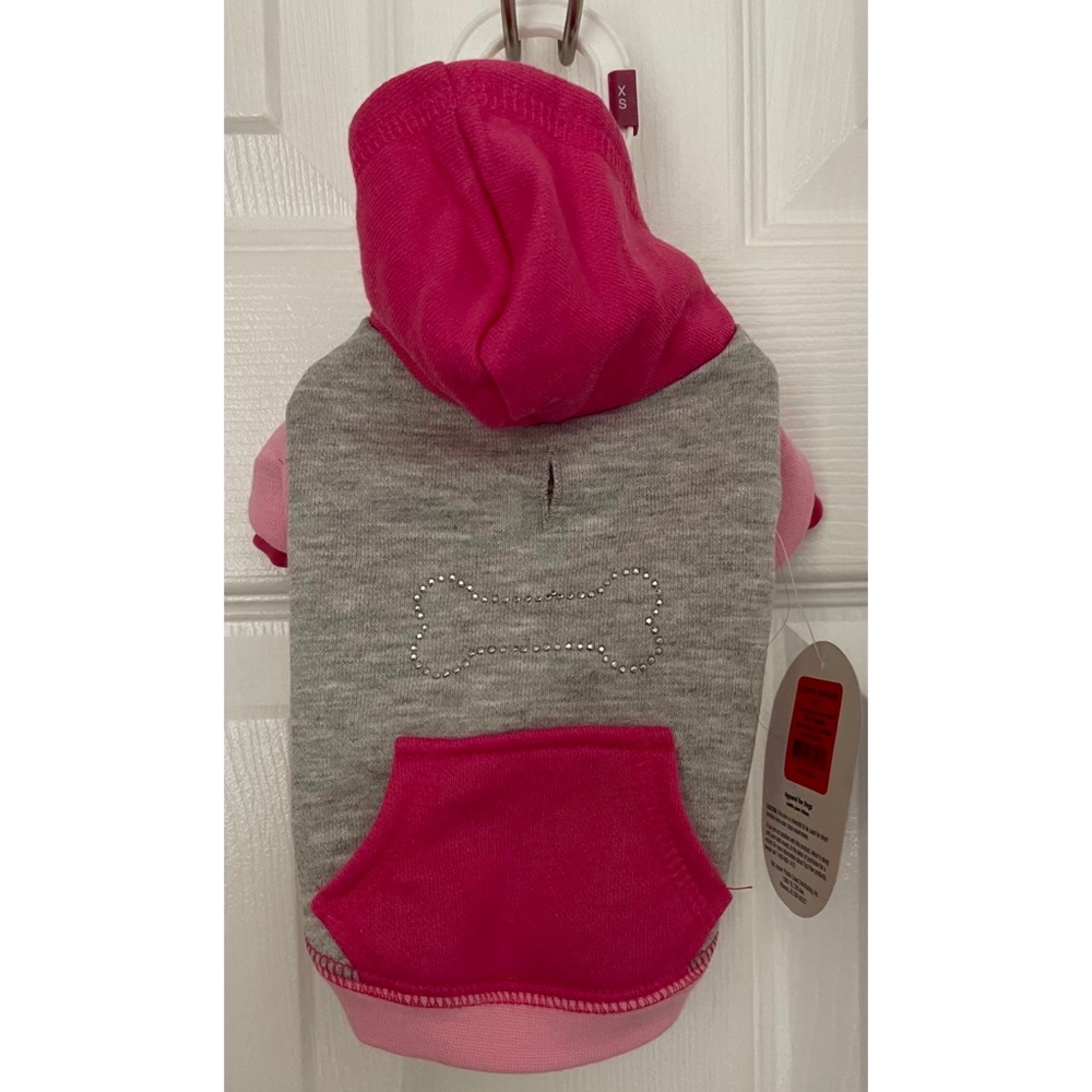 Doggy fleece hoodie XS